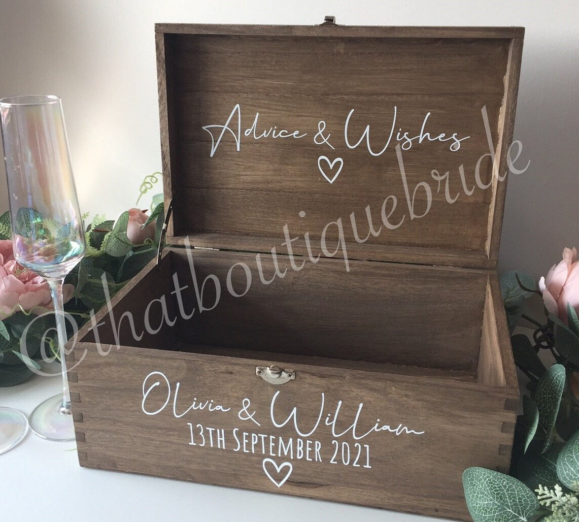 UPGRADE for custom text on gift box. Box not included, please purchase separately.